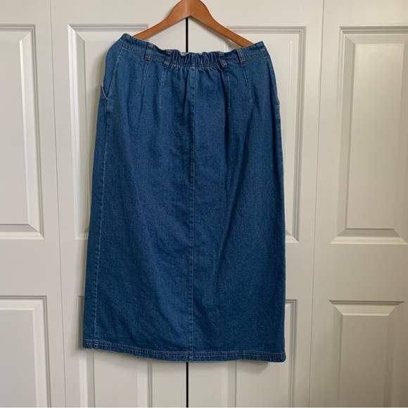 Marisa Canvas Denim A- Line Skirt Women’s L14 - Picture 2 of 14